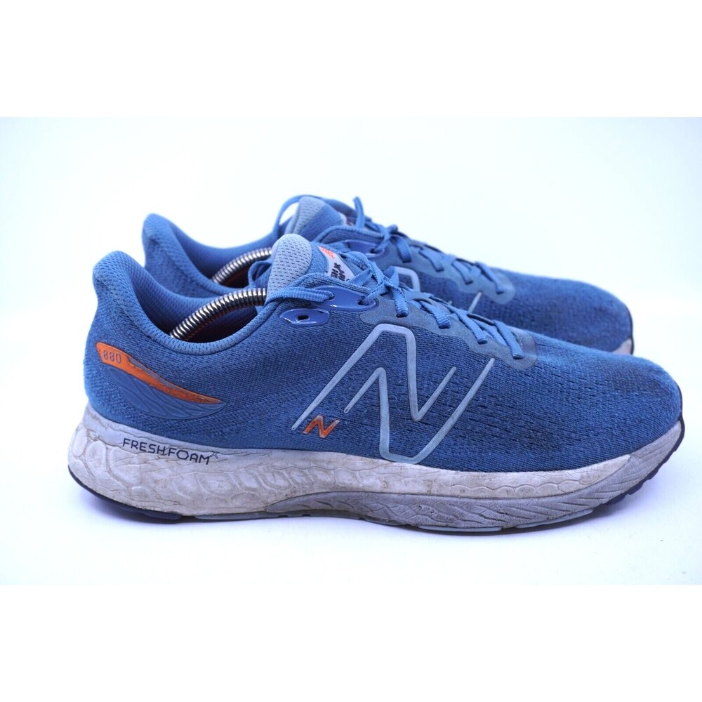 New Balance Fresh Foam X 880v12 Men's Size 12 D Spring Tide Blue Orange Running